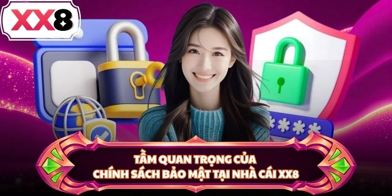Tầm quan trọng của chính sách bảo mật tại nhà cái XX8